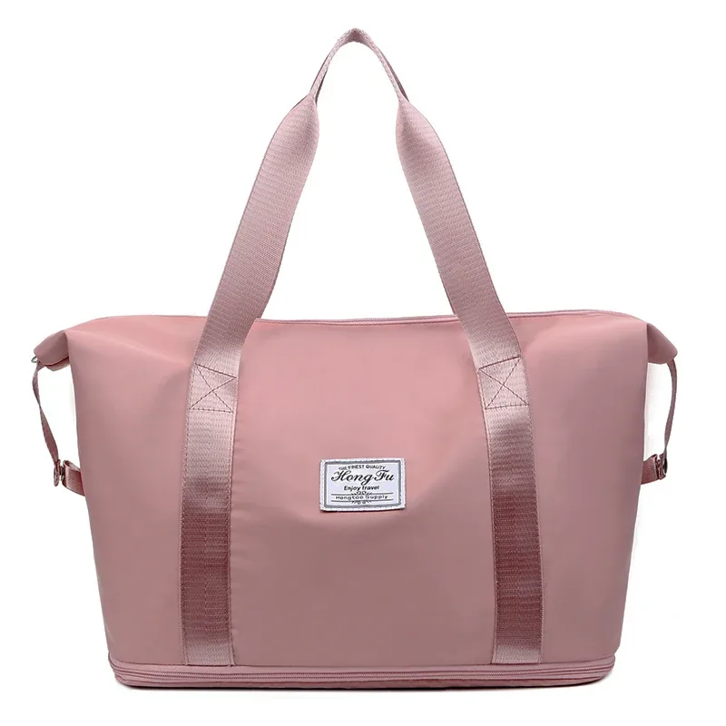 sac à main extensible de grande capacité pour femmes, sac de rangement pour bagages, sac de voyage de loisirs, sac à main étanche en nylon pour sport et fitness