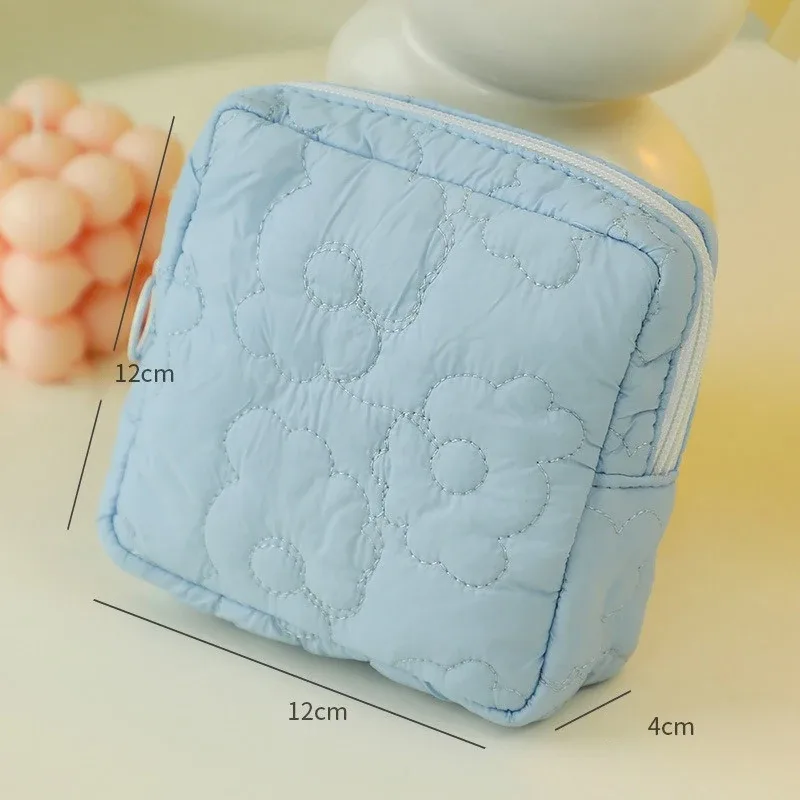 nouveau motif de fleur femmes sac de maquillage portable articles de toilette organisateur cosmétique sac à fermeture éclair femme voyage pochette de lavage grande capacité
