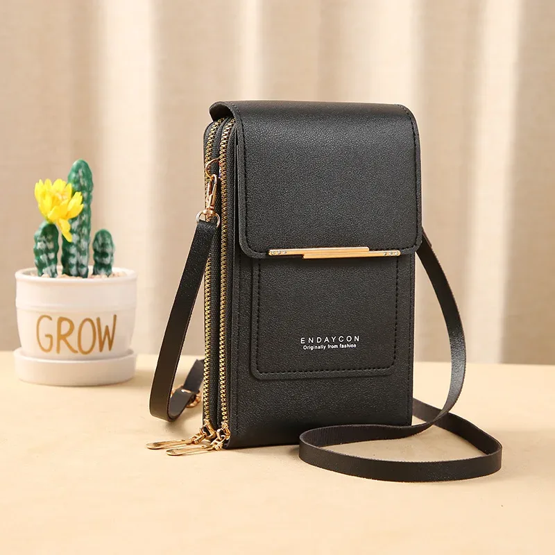 écran tactile téléphone portable femmes sacs portefeuilles en cuir souple sacs à main sacs à bandoulière pour femmes petit sac à main sacs pour femmes bon marché