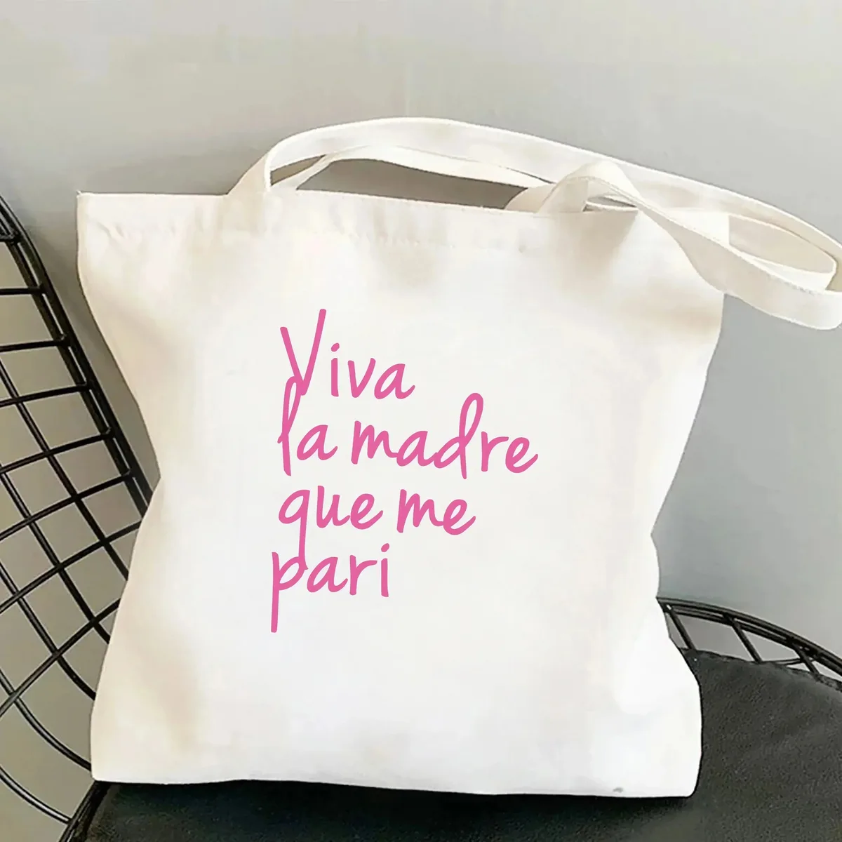 femmes sac à bandoulière graphique harajuku shopper sacs grande capacité toile fourre-tout sac à main sans fermeture éclair eco décontracté fille sacs à main