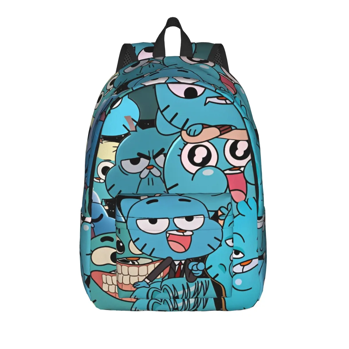 sac à dos the amazing world of gumball darwin swirl, sacs de voyage pour garçons et filles, sacs d'école durables de créateur, sac à dos décontracté