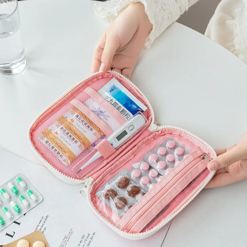 trousse de premiers secours portable, sac de rangement de médicaments à domicile pour voyage en plein air, sac médical de sauvetage à domicile, kit de survie d'urgence