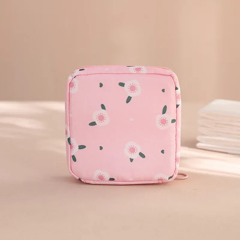 sac de rangement étanche, grande capacité, mignon, portable, adapté au stockage de cosmétiques, écouteurs, câbles de données, sanitaire