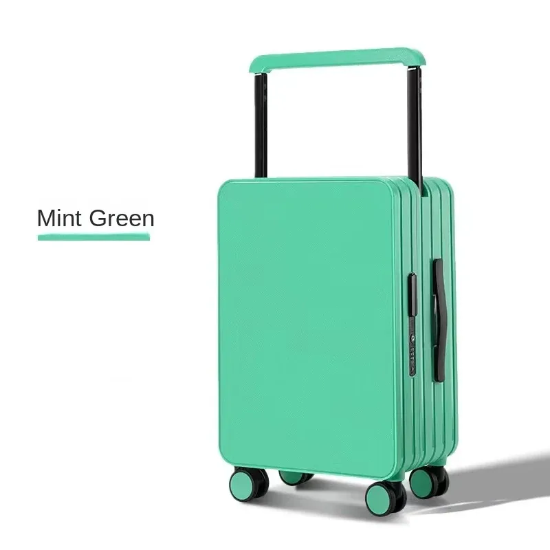 valise à bagages à poignée large pour femmes et hommes valise de voyage 20-26 pouces sac de cabine bagage de grande capacité avec roues lisses