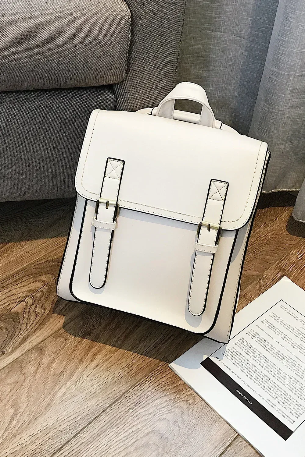 nouveau solide doux compartiment intérieur sacs à dos 2026 offre spéciale décontracté rabat poche sacs pour femmes intérieur fermeture éclair poche sacs à dos
