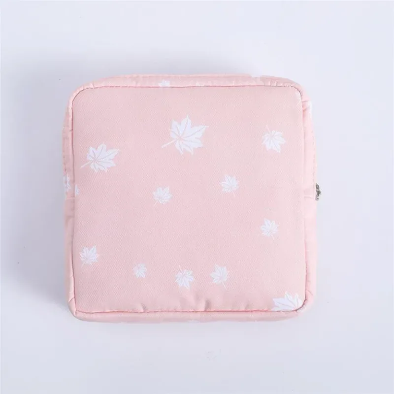 trousse polyester cosmétique gris fleuri rose blanc bleue pliante extensible voyage femmes maquillage organisateur