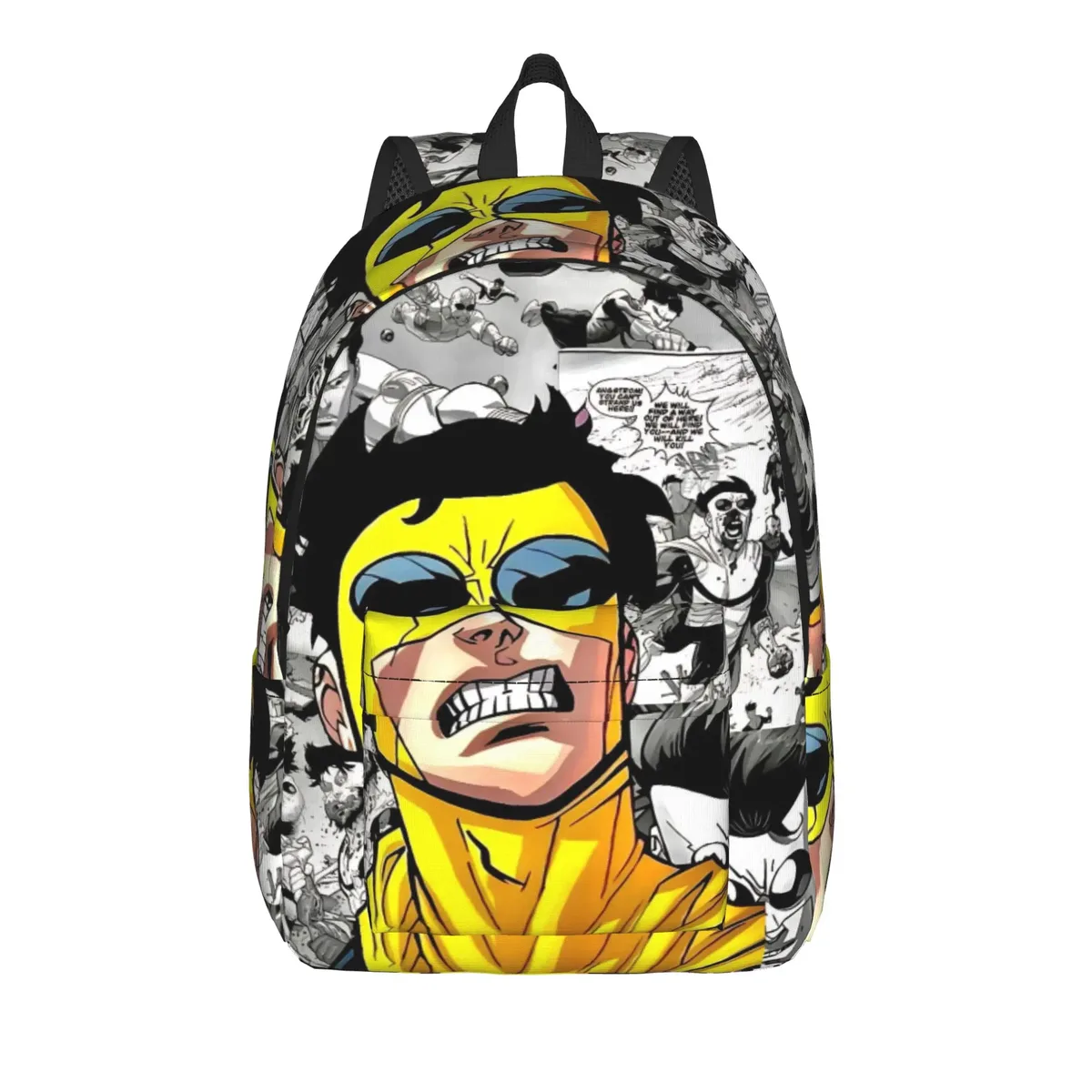 sac à dos invincibles comic fashion pour hommes et femmes, sac à bandoulière pour ordinateur portable, pour le sport, la randonnée, les voyages