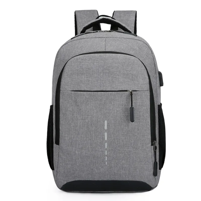 sac à dos étanche classique pour homme, chargement usb, sac à dos de voyage décontracté, grande capacité, sac d'école pour ordinateur portable