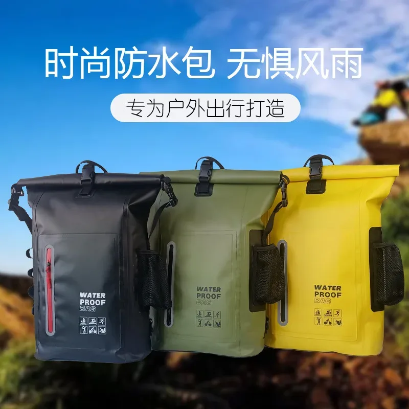 sac à dos étanche de sport en plein air, voyage décontracté, escalade, camping pique-nique, sac à bagages étanche vert
