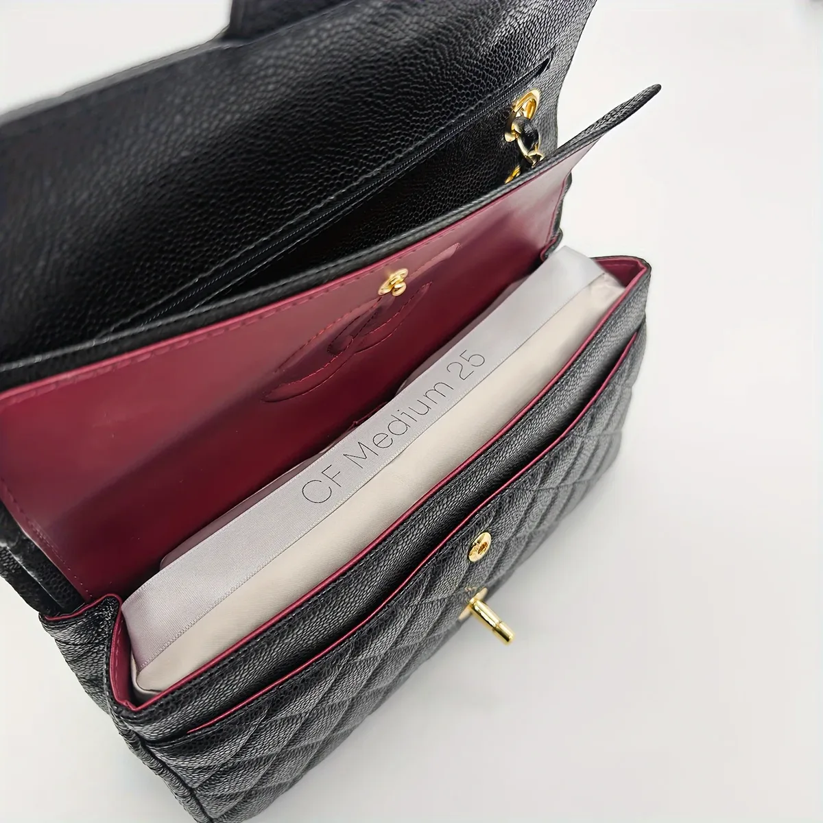 coussin de maintien pour sac à rabat classique, compatible avec cf 2.55, insert de sac, organisateur de sac, pour maintenir la forme du sac