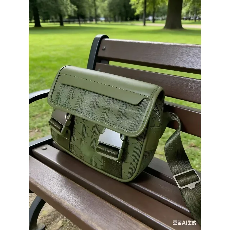 nouveau sac messager rétro imprimé pour homme, sac bandoulière décontracté en pu tendance, sac à main pour garçon à la mode pour ranger le téléphone portable