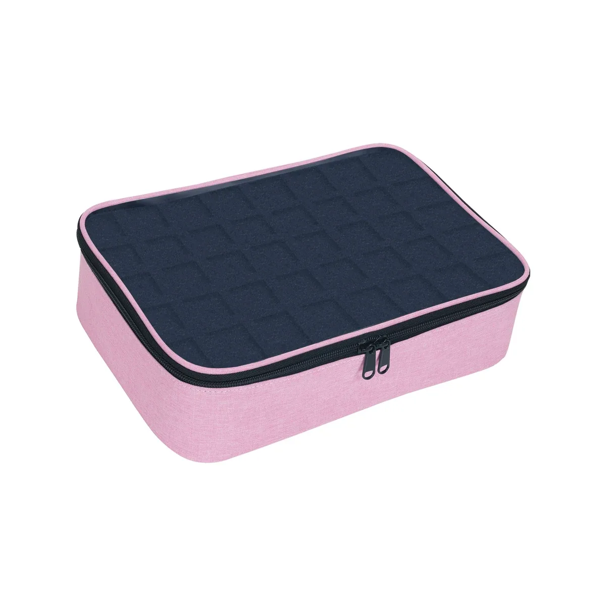sac de rangement pour vernis à ongles, 40 bouteilles, grand sac à cosmétiques portable multicolore, peut contenir jusqu'à 40 bouteilles (15 ml), perceuse à ongles