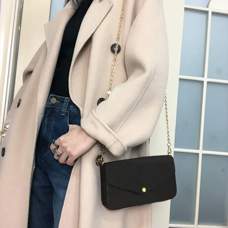 chaîne de sac en métal pour femme, bandoulière, sangle de sac à main personnalisée, poignée de remplacement, accessoires de chaîne pour sac à main