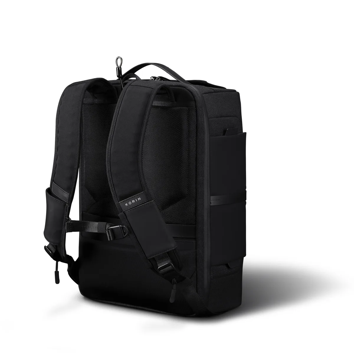 korin hubpack 33 sac à dos antivol et anti-coupure pour hommes et femmes, ordinateur portable 16 pouces, étanche, magnétique, 180 °   nouvelle porte de charge usb-c 2026