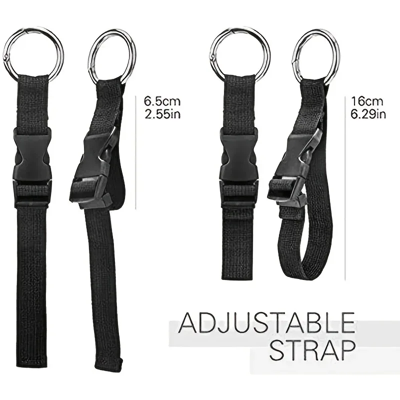 Sangle externe pour sac à dos de voyage, sangle portable avec structure de dégagement Add-A-Bag, sangle de bagage, ceinture, porte-veste