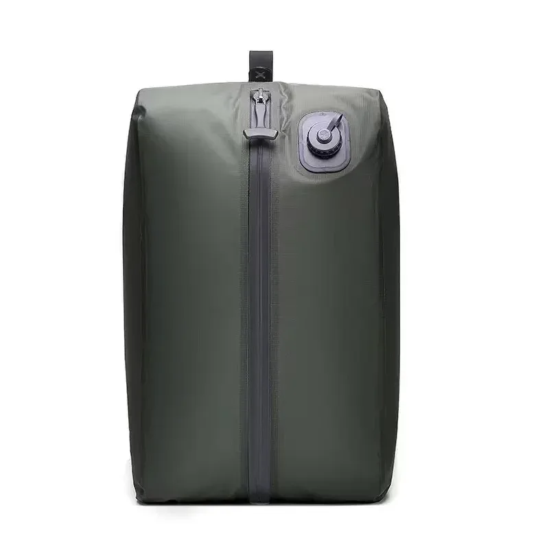 sac sous vide automatique (pompe à air à l'intérieur) sac de rangement réutilisable sac de compression de voyage pliant en plein air pour valises sac à dos bagages