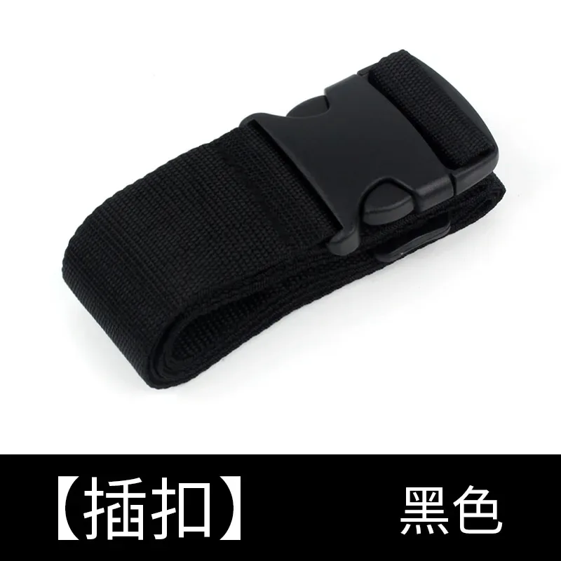 sangles de bagage droites pour valise, ceinture de bagage en polyester avec boucle de déverrouillage réglable, accessoire de voyage ﻿