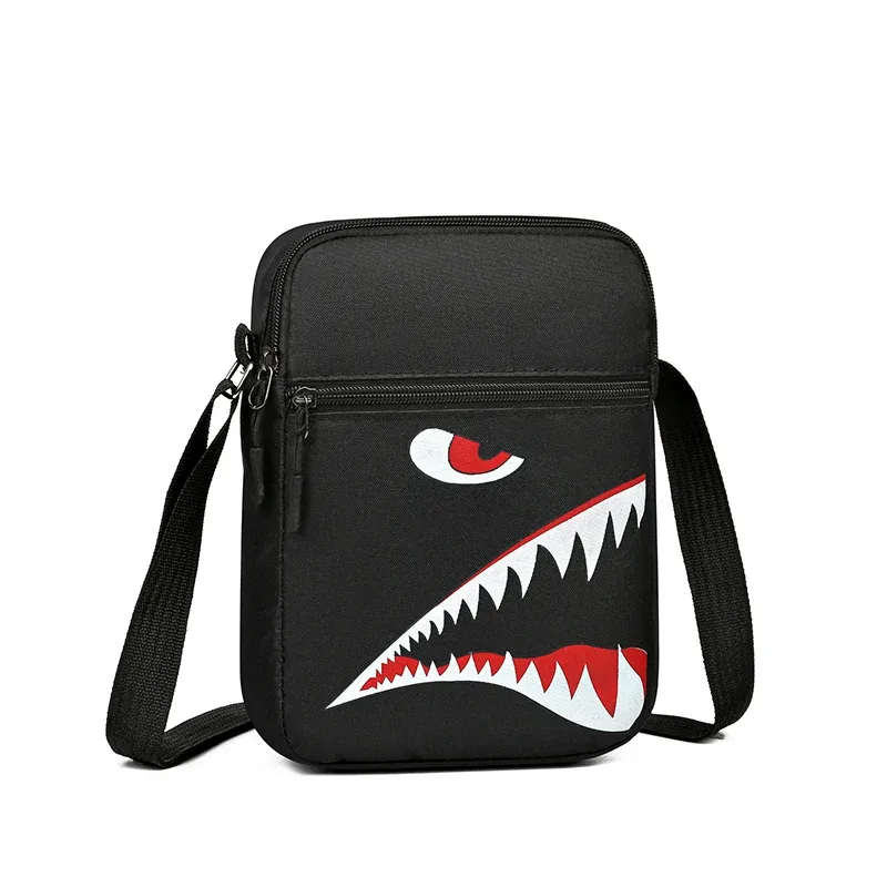mini sac à bandoulière unisexe – pochette de téléphone compacte avec sangle réglable (cou/taille portable) pour hommes et femmes