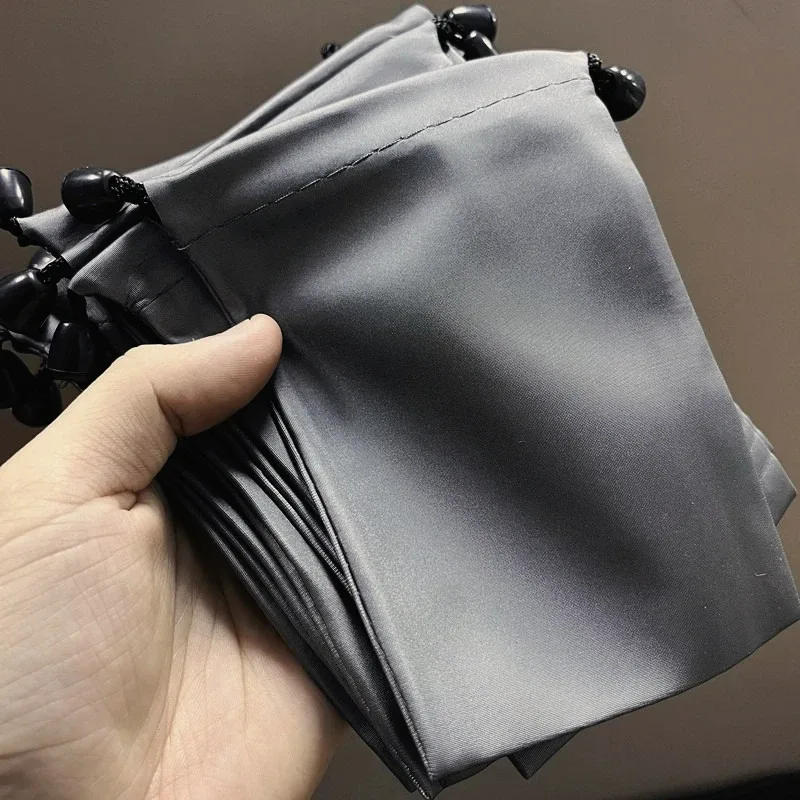 sac à cordon étanche, pochette pour câble de données pour casque, sacs anti-poussière pour pièces de monnaie, écouteurs, sac de rangement pour téléphone portable, étui de transport pour lunettes et écouteurs