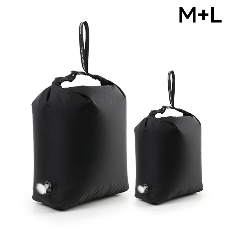 sac de compression sans plis pour le voyage, sac de rangement sous vide étanche, organisateur gain de place pour vêtements, camping, gym, cubes de rangement