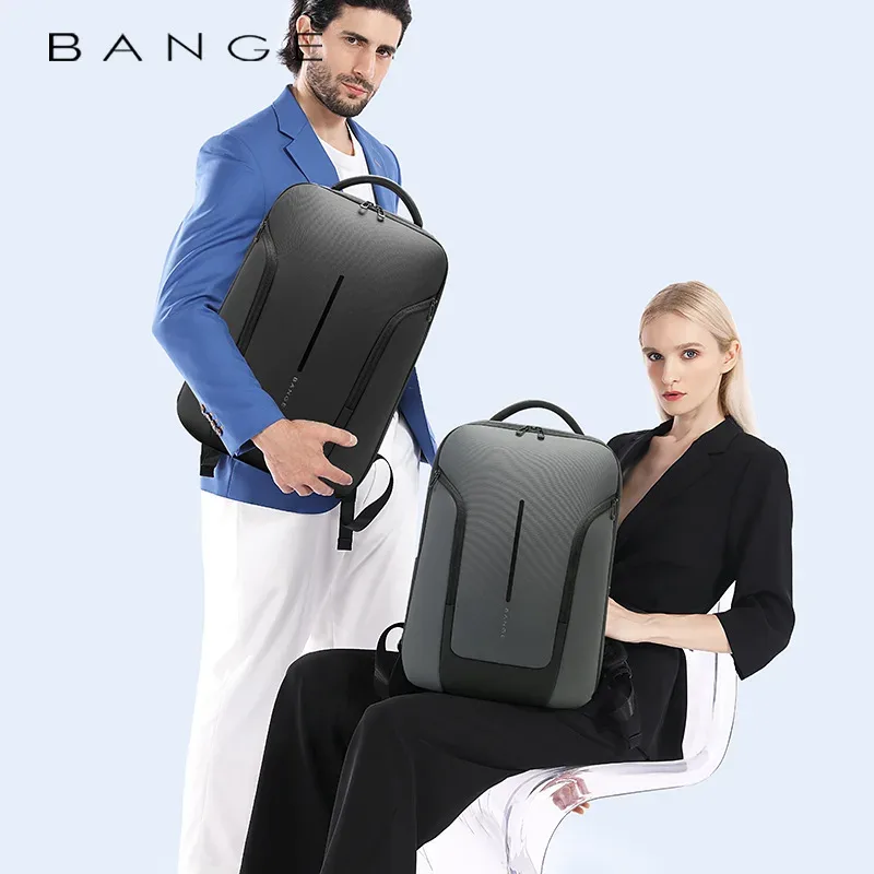bange sacs à dos de voyage, sac à dos de nuit pour ordinateur portable pour avions, sac à dos étanche pour ordinateur portable de 15,6 pouces pour hommes et femmes