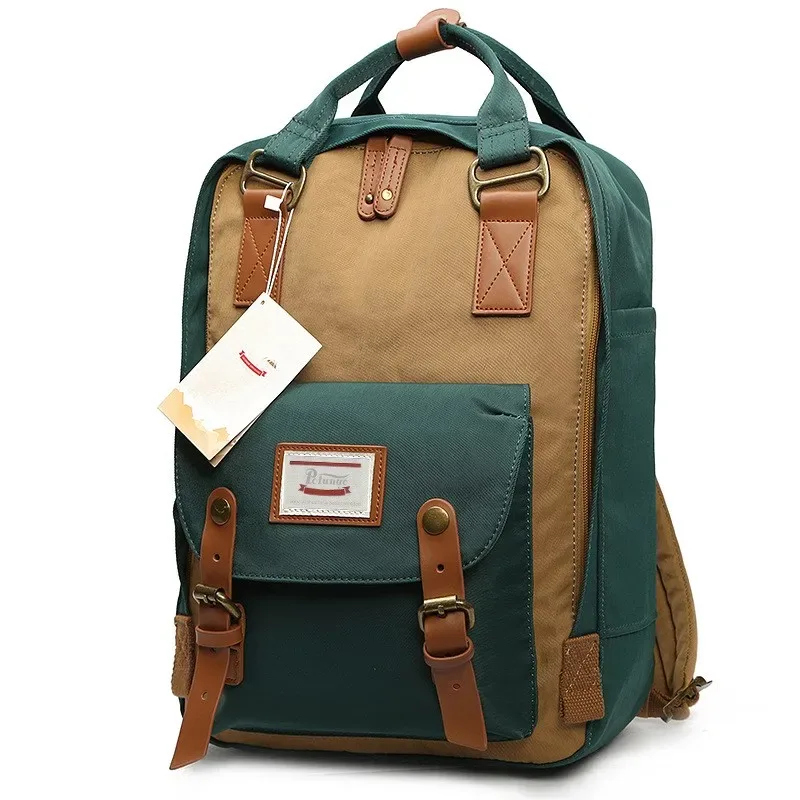 sac à dos tendance pour femmes, grande capacité, imperméable, pour filles et garçons, sac à dos pour ordinateur portable 14 pouces, pour le collège, l'école, le travail