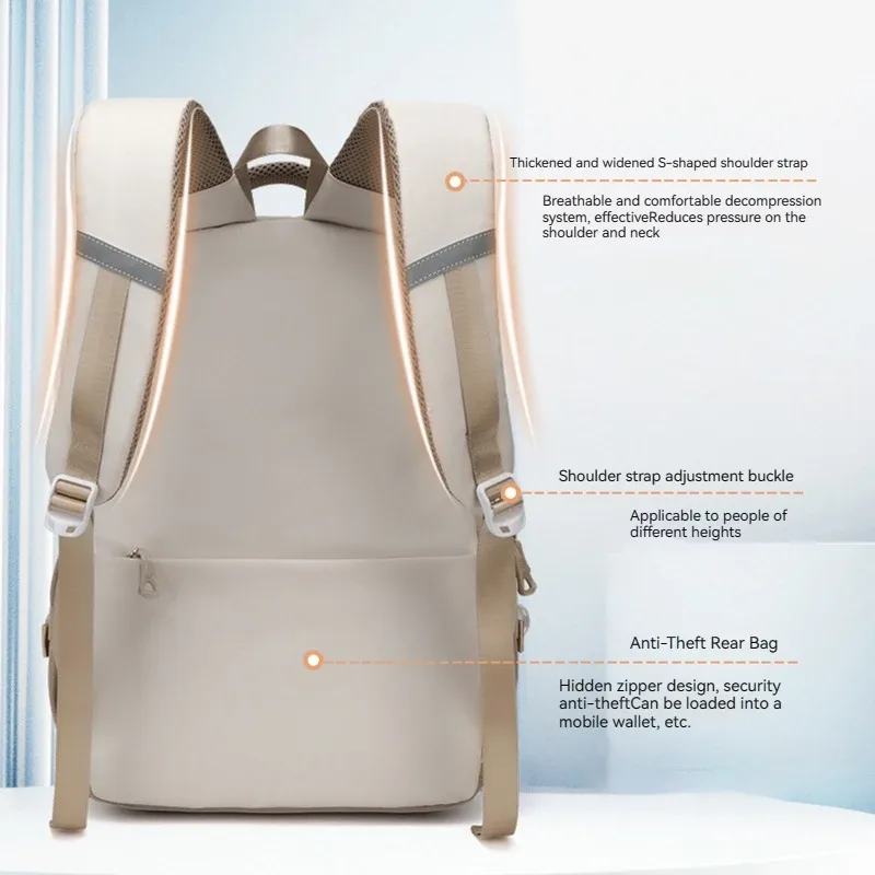 sac à dos grande capacité, nouveau sac à dos décontracté pour femme style universitaire 2025, sac à dos de campus imperméable