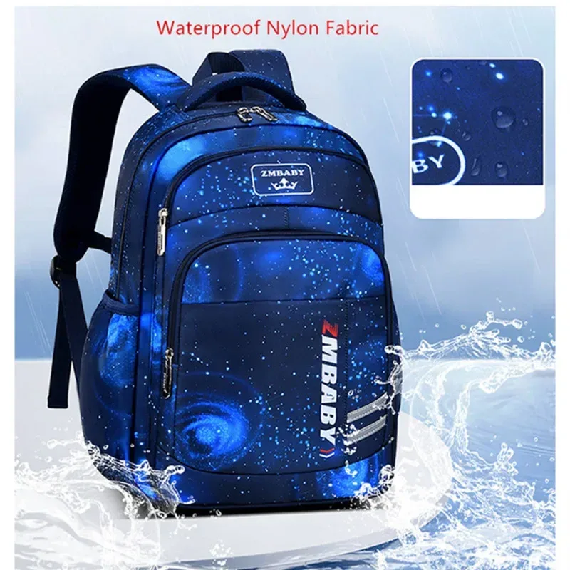 space star sac à dos d'école étanche pour garçons sacs d'école primaire de grande capacité sac de livre pour adolescents sac à dos de voyage pour étudiants