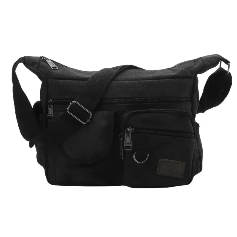 sac à bandoulière en toile pour homme, sac messager de luxe, sac fourre-tout décontracté unisexe, sac de voyage, sac bandoulière de haute qualité, sac de poitrine