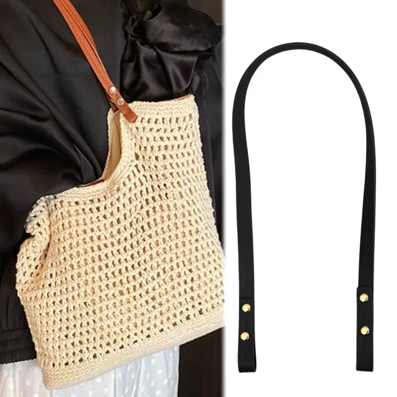 ceinture sac cuir marron beige noir dore accessoire voyage remplacement bandoulière rivets poignée sac