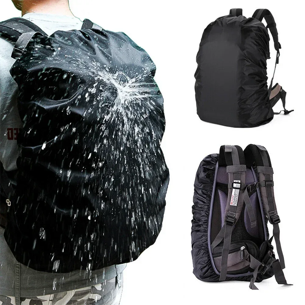 housse de pluie pour sac à dos, 20-70l, pour camping en plein air, randonnée, alpinisme, anti-poussière, imperméable, motif de phrase