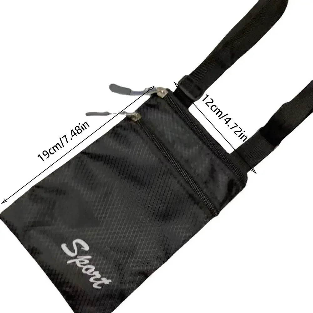 sac de téléphone solide à la mode, carré simple initié, sacs à bandoulière, sac de confrontation extérieur, porte-monnaie, sac de rangement de lettres