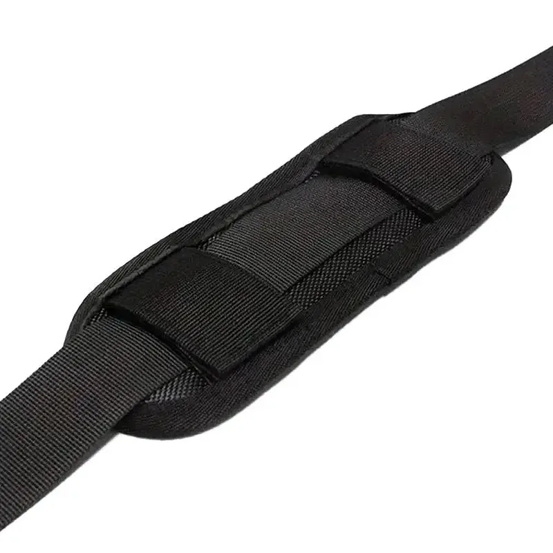 ceinture bandoulière antidérapante maille respirante tissu nylon couleur noire confort voyage sangles sac épaules