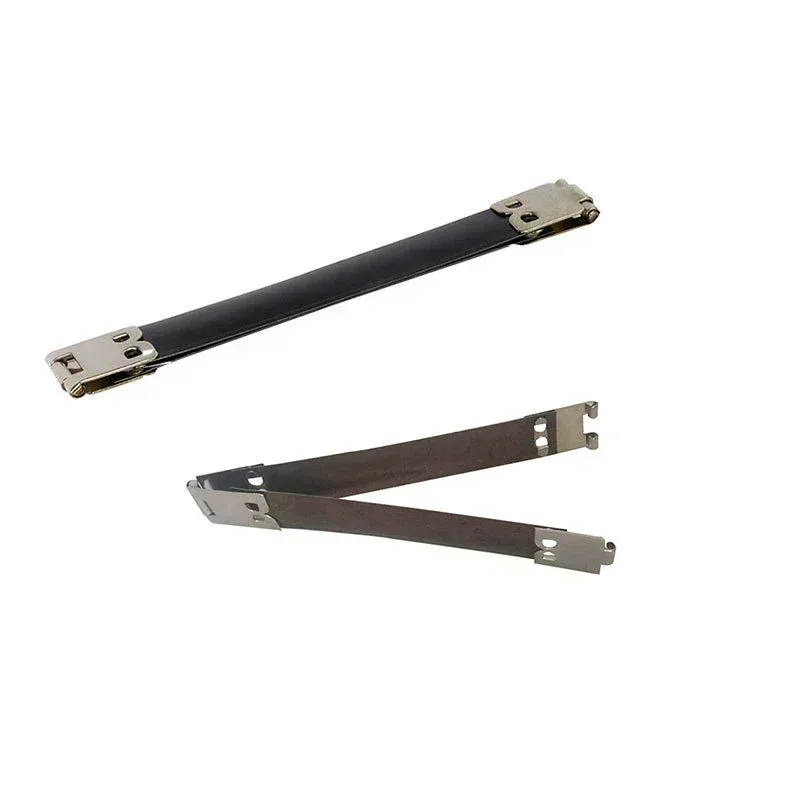 lot de 5 attaches métalliques vintage pour sacs à main, poignées de remplacement, charnières à ressort, accessoires de bricolage