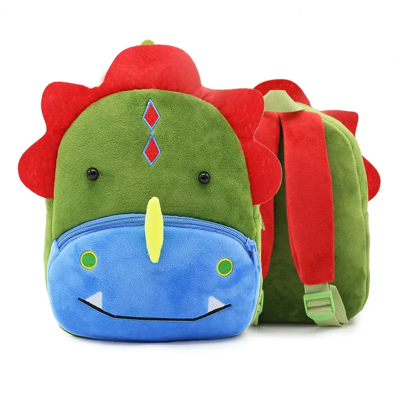 sac à dos créatif en peluche pour enfant, observateur, mignon, animal de dessin animé