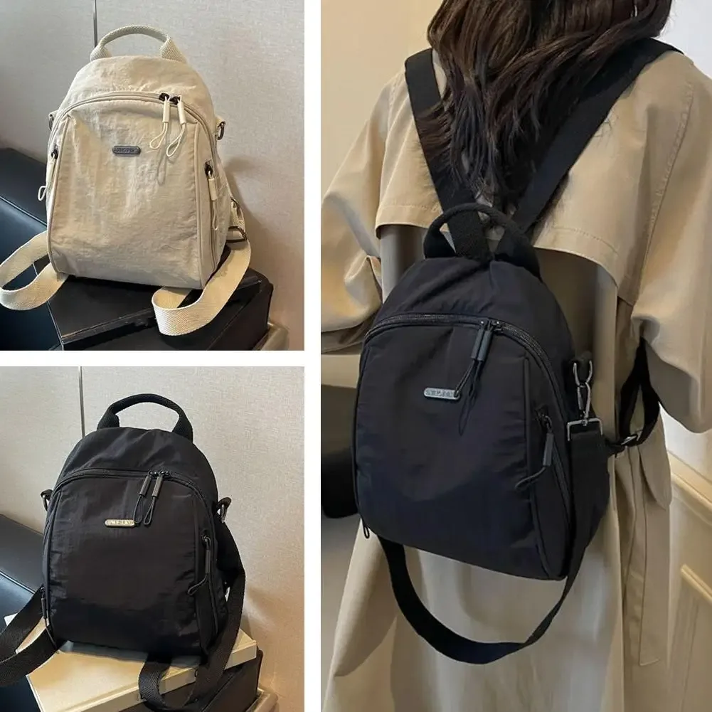 nouveau sac à dos coréen tendance grande capacité pour le quotidien, sac à bandoulière léger décontracté pour femme