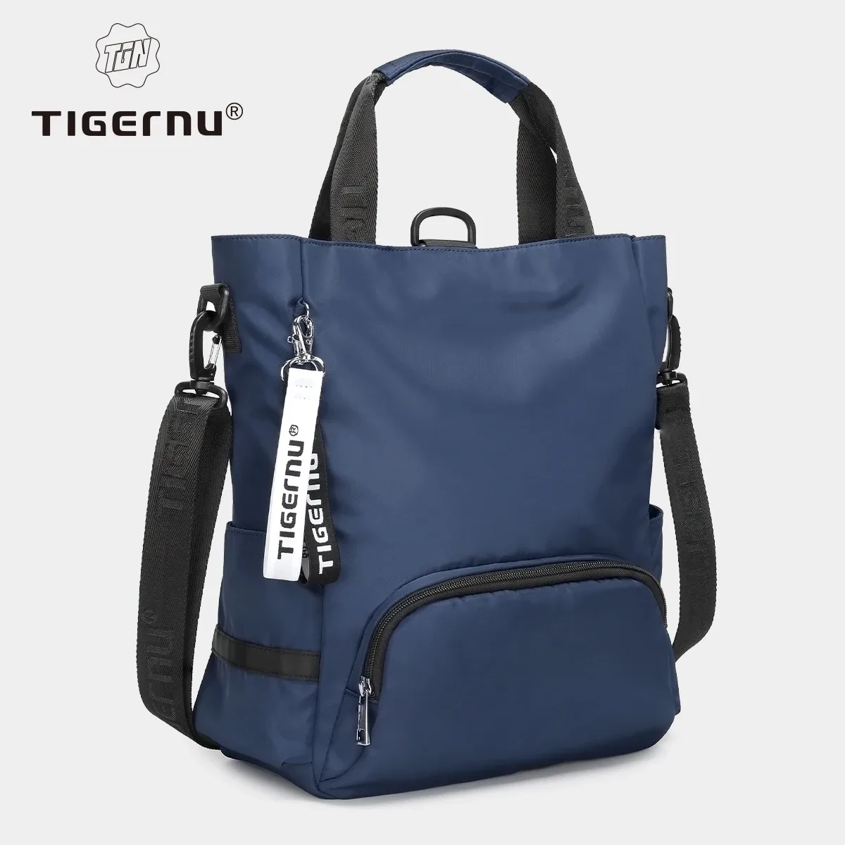 tigernu nouveau sac fourre-tout 3 en 1 avec fermeture éclair pour femmes sacs à dos d'école décontractés mode femme sac à bandoulière léger filles sacs à main