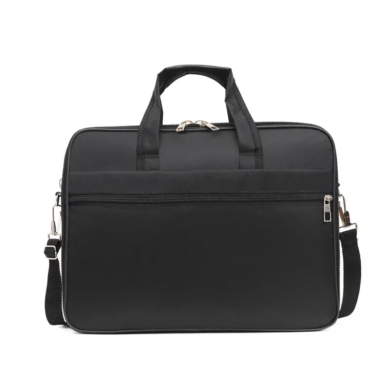 mallette d'affaires de grande capacité – sac organisateur pour ordinateur portable et documents pour les voyages au bureau et au week-end (solution de rangement durable)