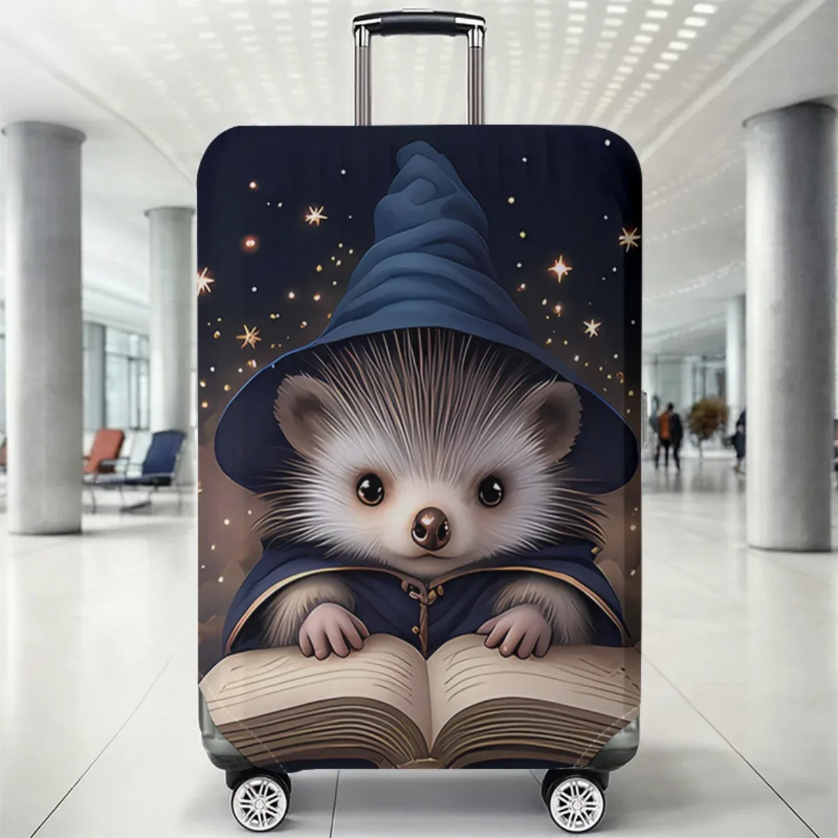 housse de protection pour bagages à motif animal, ensemble adapté aux housses de bagages de 18 à 32 pouces, housse de poignée de valise, accessoires de voyage
