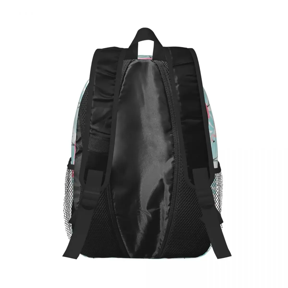 sac à dos à motif sans couture pour femmes et hommes, sac à livres pour étudiants, convient aux sacs pour ordinateur portable 15 pouces, plantes tropicales, flamant rose, oiseau