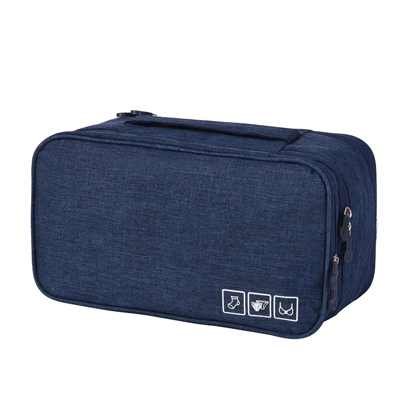 organisateur d'emballage de voyage, 1 pièce, sac de rangement léger à fermeture éclair pour sous-vêtements chaussettes accessoires pour bagages et valises sac de voyage