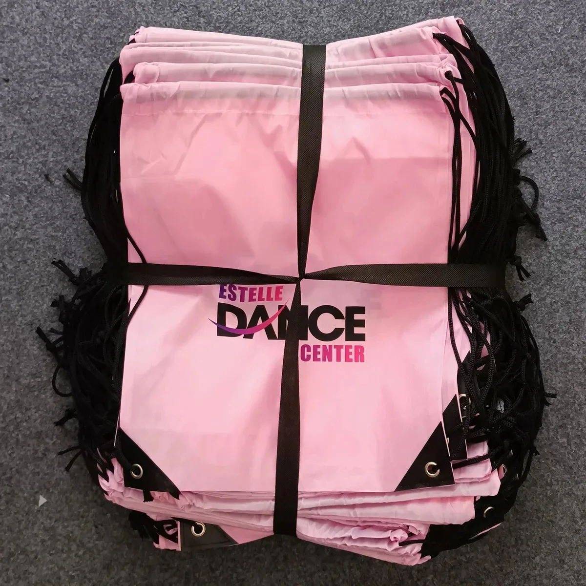 sac à dos personnalisé avec proximité wstring, sac de voyage en plein air, de dehors, d'entraînement, de chaussures de bug astique, impression de logo, cadeau personnalisé, 10 pièces/lot