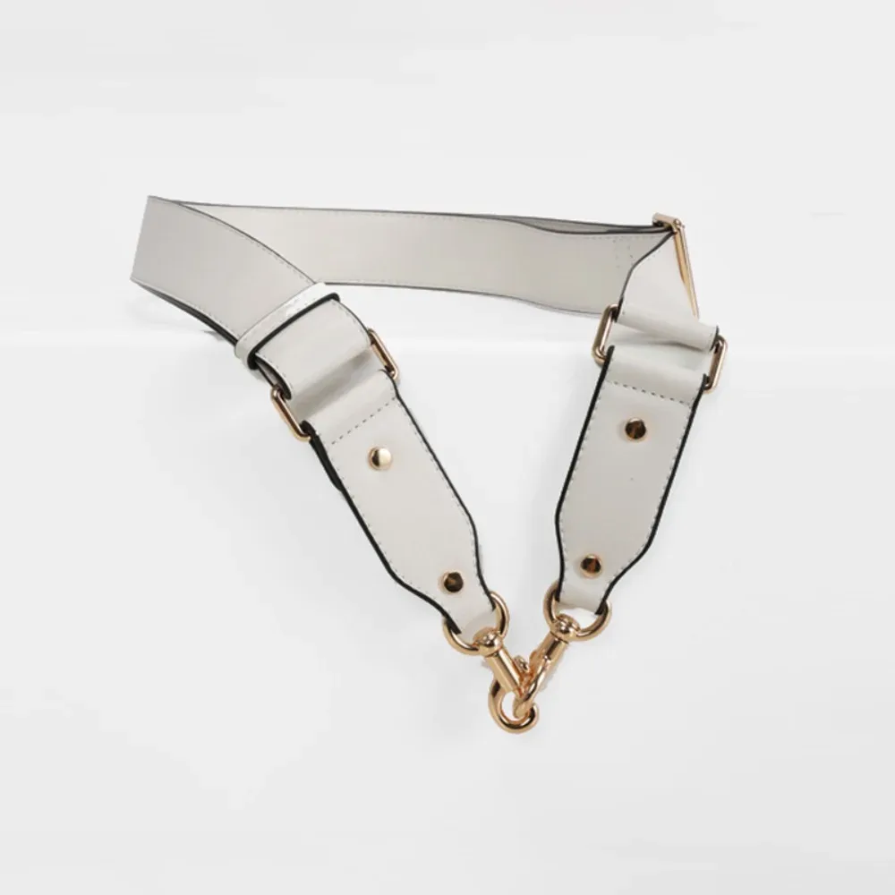 sangle de sac à bandoulière en cuir pu pour femmes, réglable, large et détachable, ceintures de remplacement durables, accessoires de sac