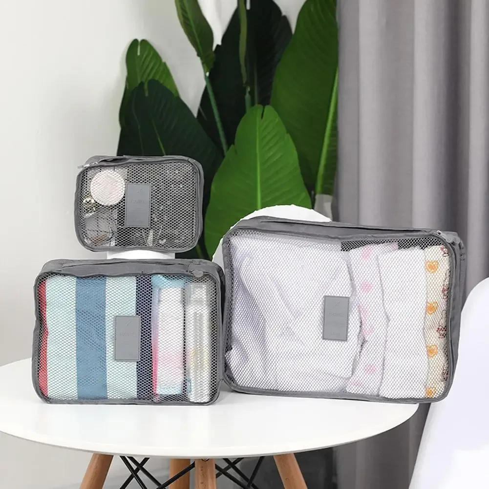 sacs de rangement pour voyage, cubes d'emballage pour valise, étuis, armoire portable, pochettes pour vêtements et chaussures, pliables, dropshipping