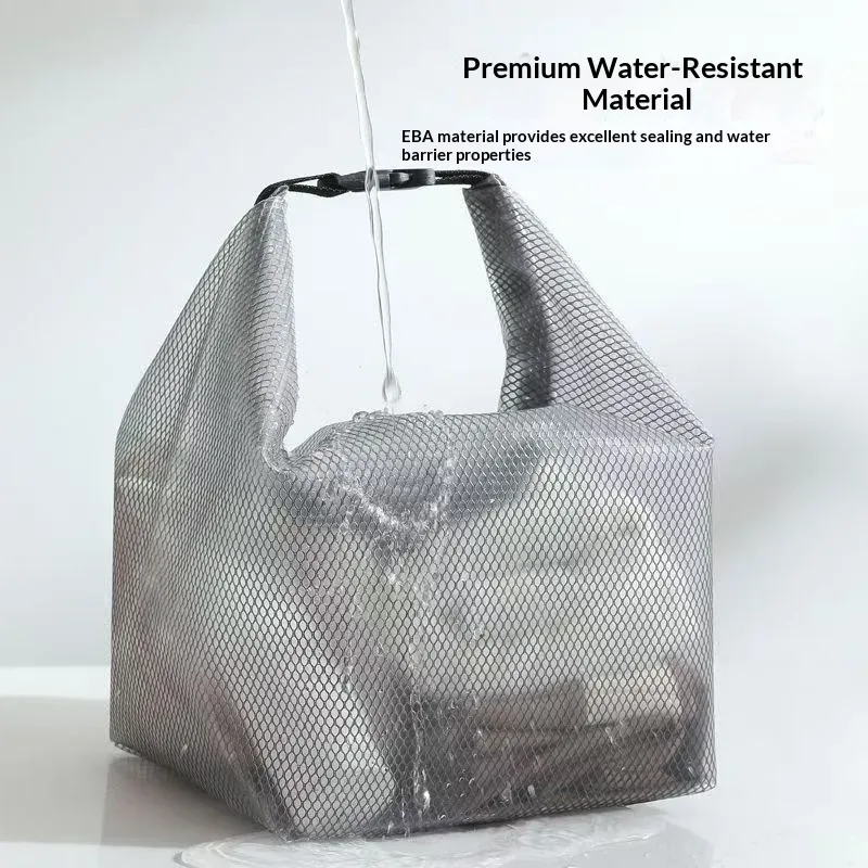 sac de rangement étanche portable, sac de natation scellable grande capacité, sac de lavage, sac à main pour vêtements de sport et cosmétiques