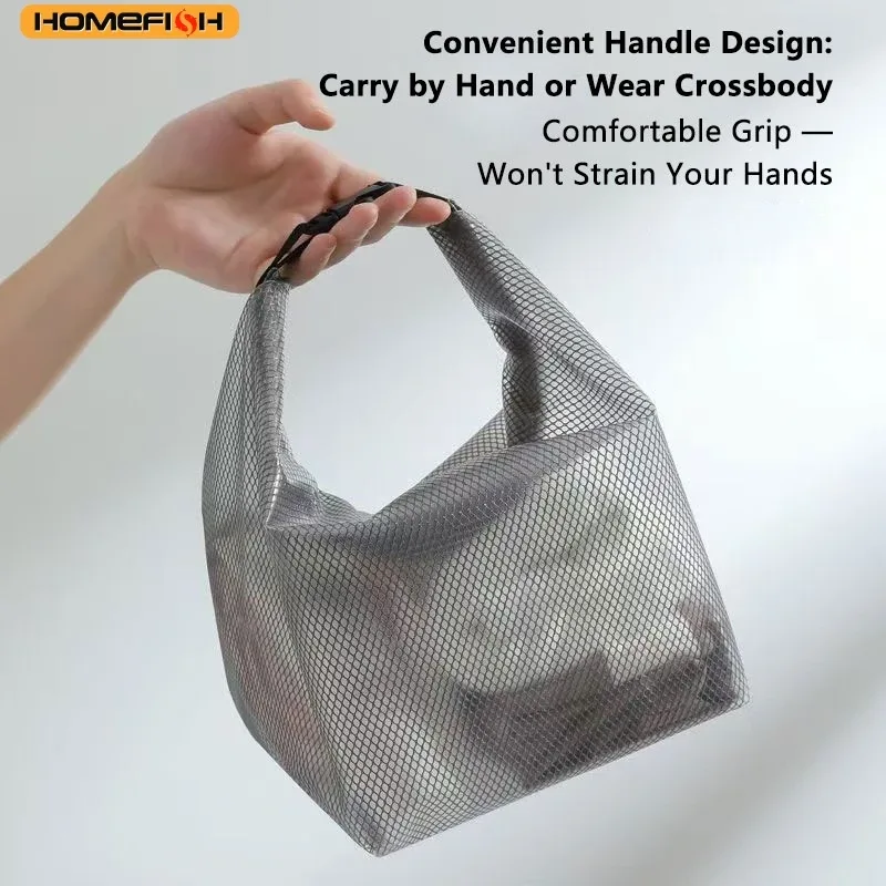 sac étanche portable homefish eva, sac étanche pour maillot de bain pour vacances à la plage, sac portable pour maquillage et articles de toilette, sac de voyage