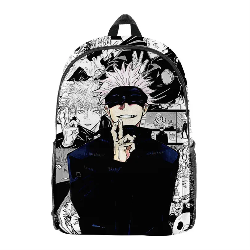 sac à bandoulière imperméable anime satoru gojo pour garçons et filles, sacs à bandoulière oxford, sac de sport décontracté, sac de voyage initié
