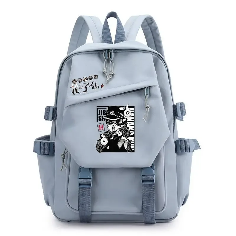 sac à dos hanako kun lié aux toilettes, sac d'école de dessin animé hanako yashiro nene minamoto kou, cartable de voyage pour étudiants de grande capacité