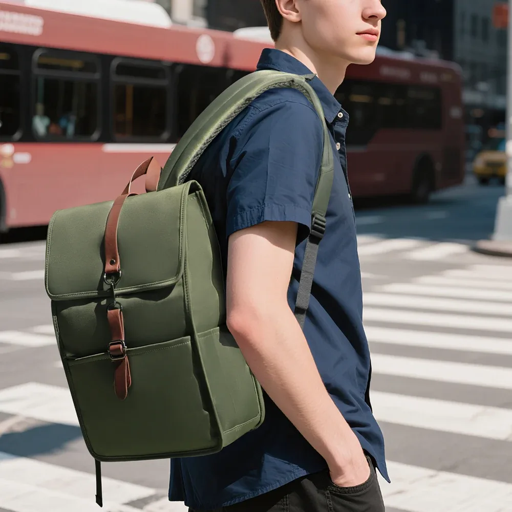 heroic knight – sac à dos tendance pour hommes, antivol, pour ordinateur portable d'affaires, 15.6 pouces, étanche, usb, court voyage, travail, école