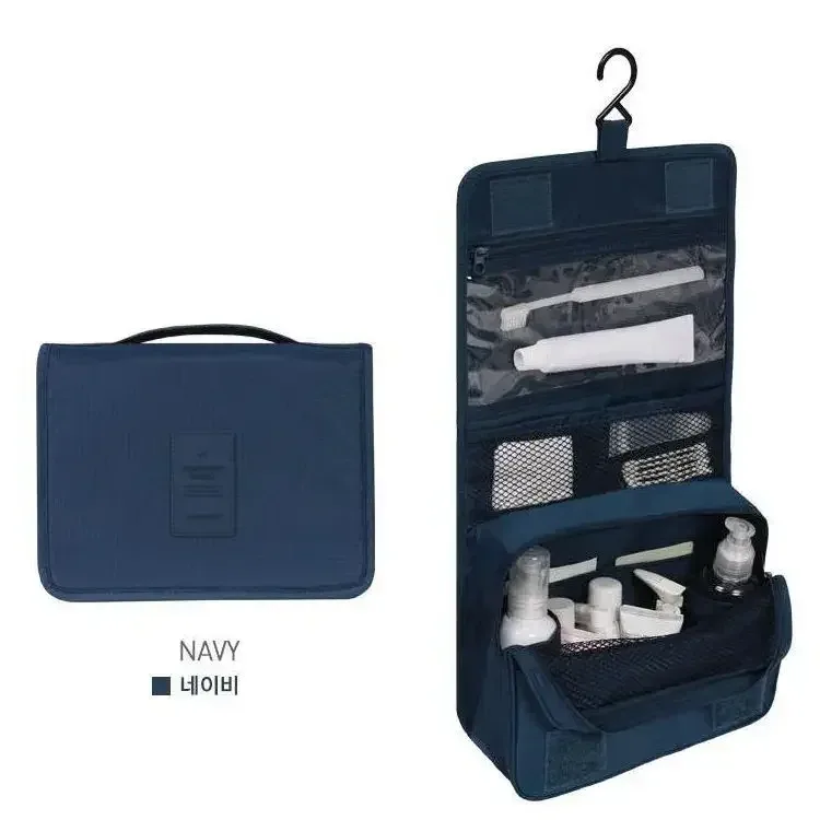 trousse toilette cosmétique rose léopard compartiments imperméable transparent grille velcro voyage maquillage organisateur rangement